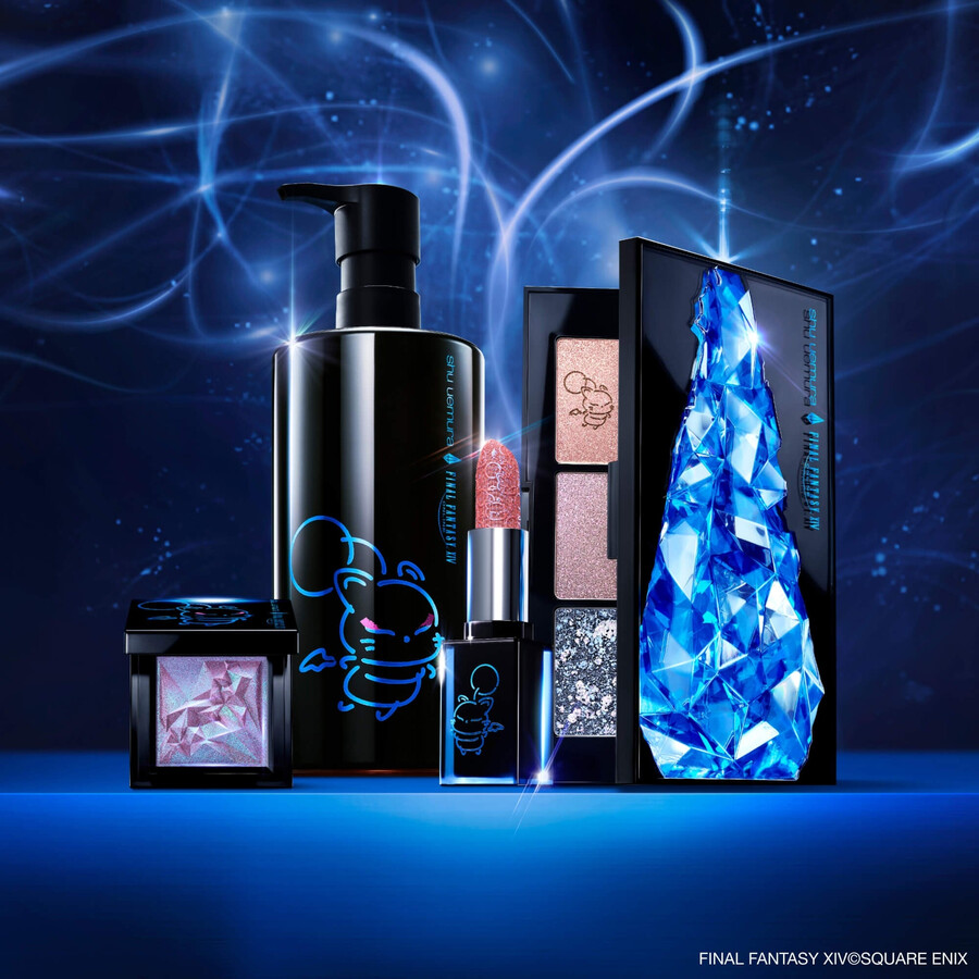 shu uemura x final fantasy xiv ultime8∞ erhabenes tsubaki-reinigungsöl